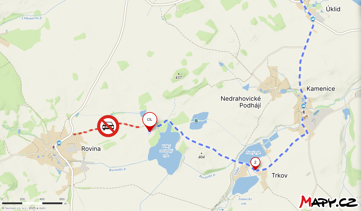 Navigace na tábořiště